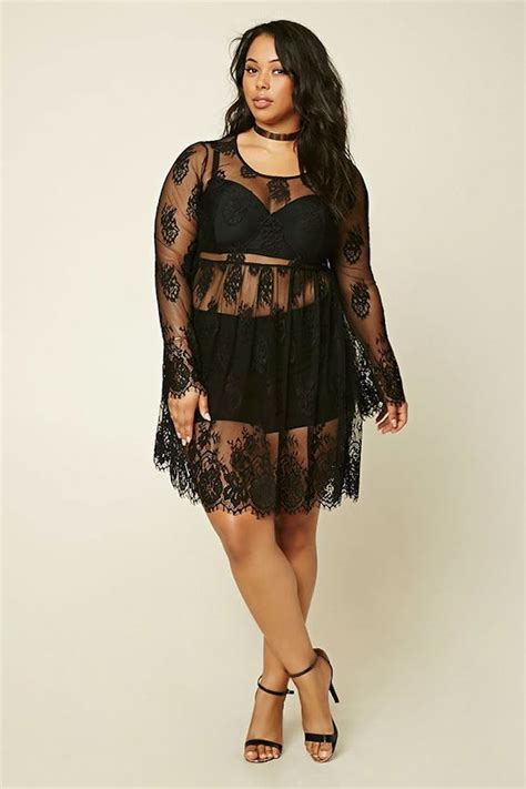 sheer bbw lingerie|Shop Plus Size Lingerie, See Through Lingerie, and BBW .